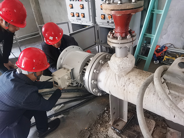 管道加热器用于水泥厂