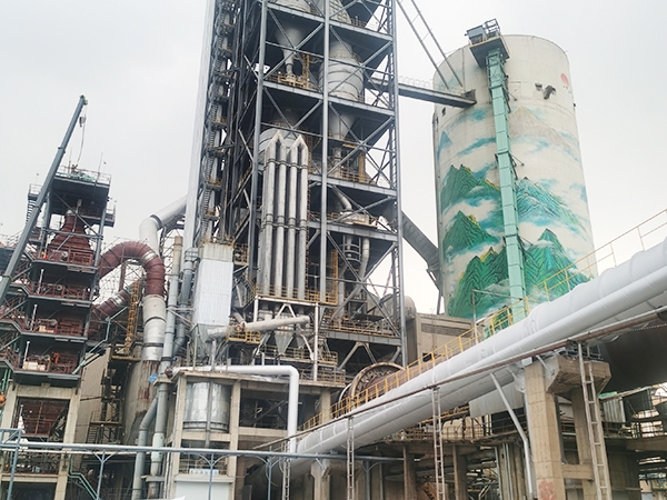 管道加热器用于水泥厂
